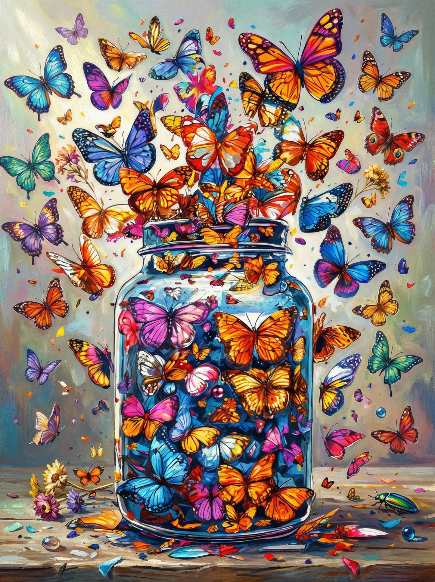 Butterfly Jar Collection (80 Colors)
