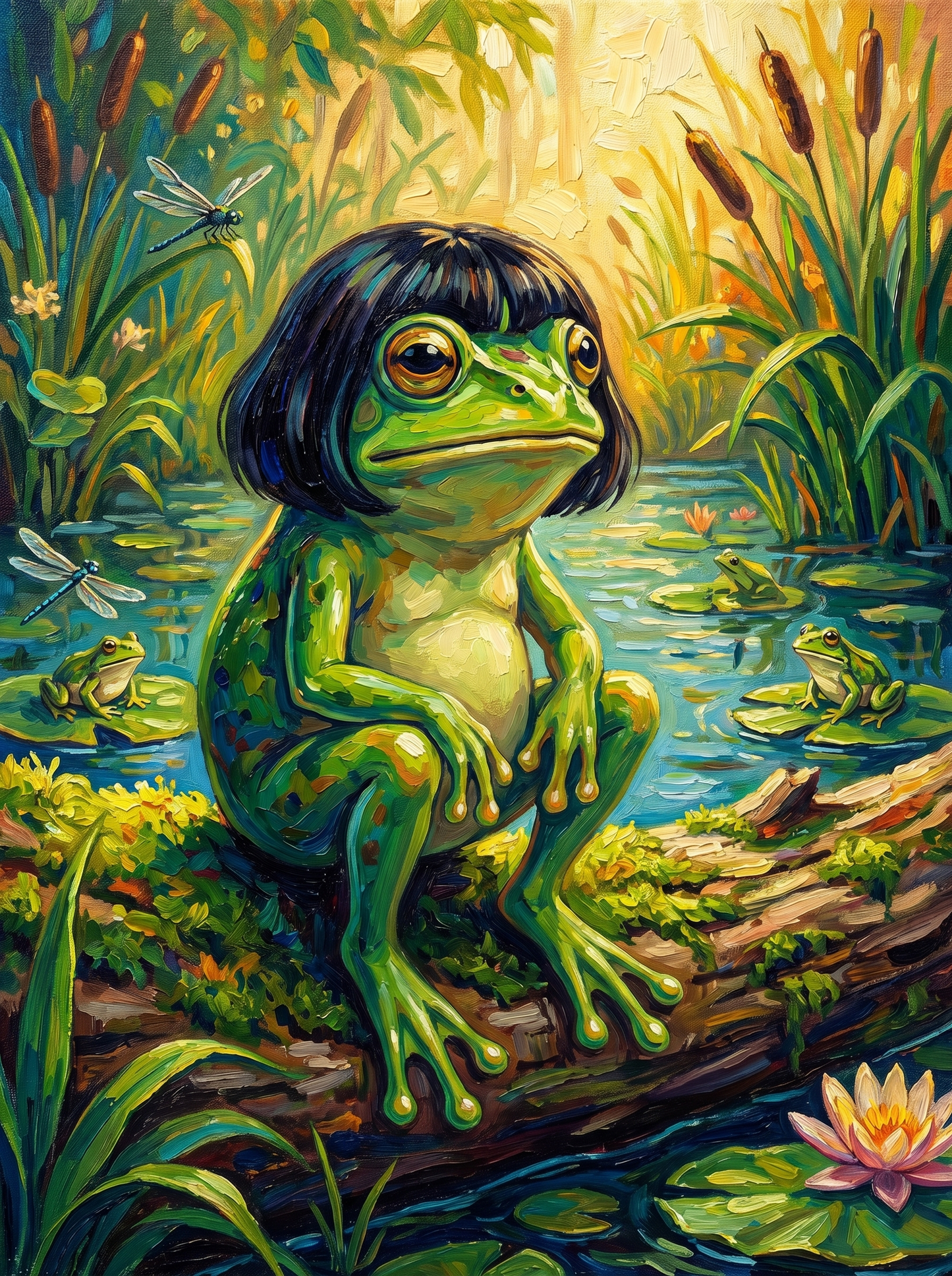 Bob Cut Frog (80 Colors)