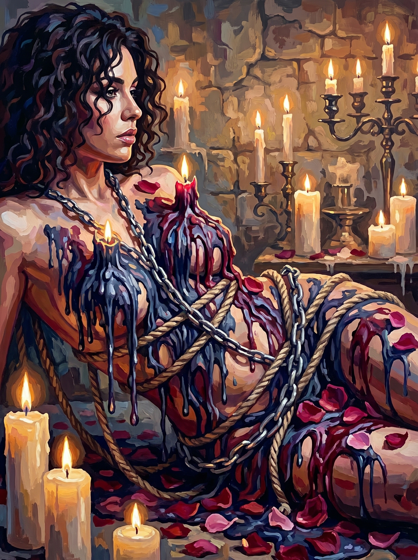 Dripping Rose Meditation (80 Colors)