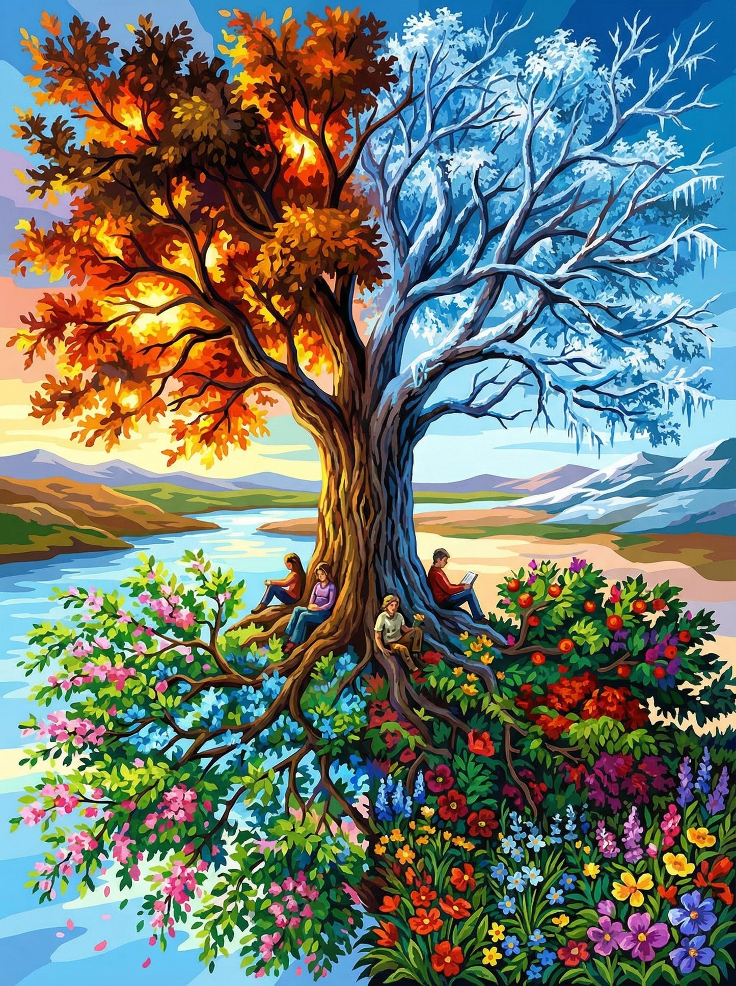 Four Seasons Tree (80 Colors)