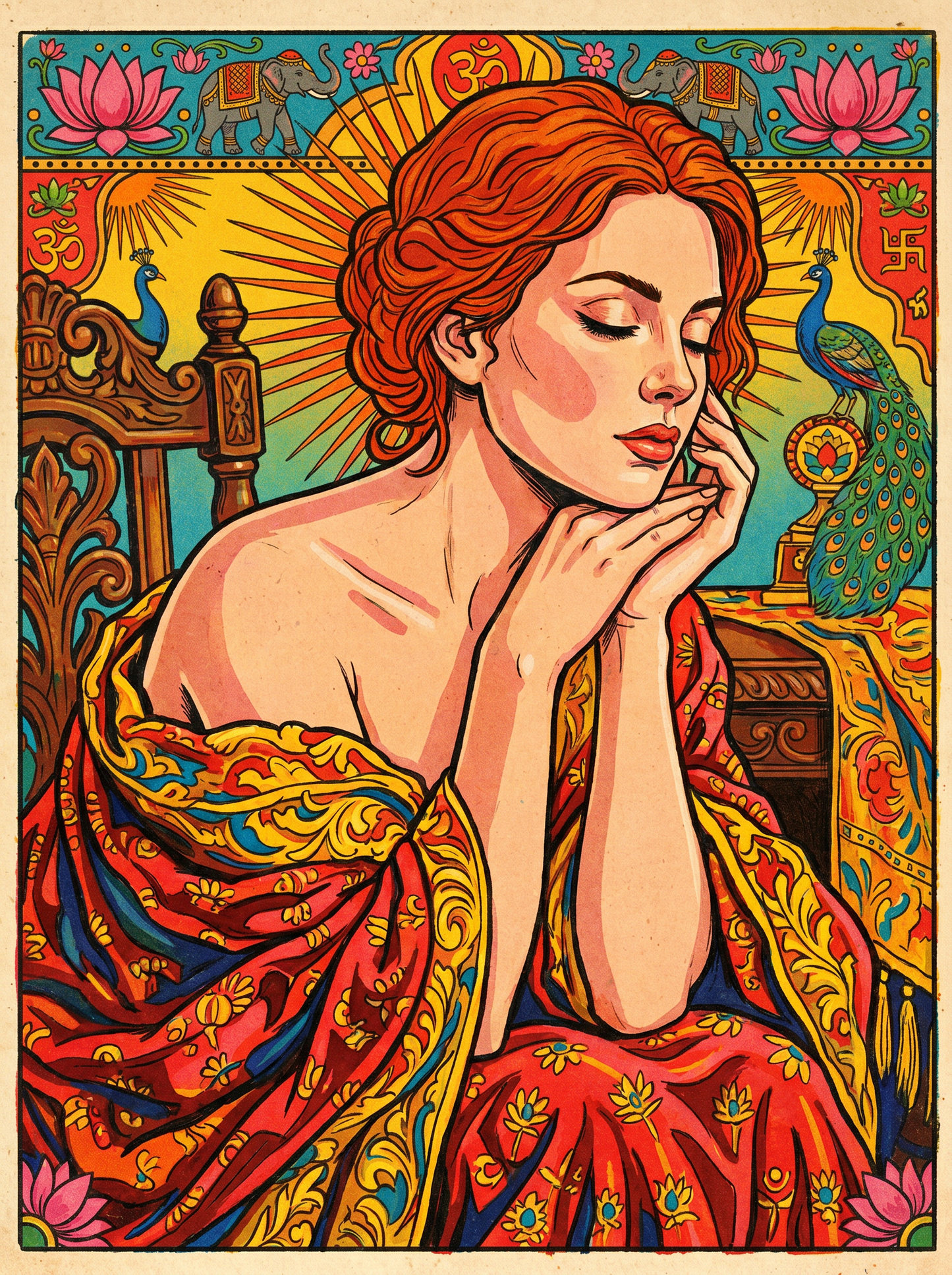 Golden Robe Redhead (120 Colors)