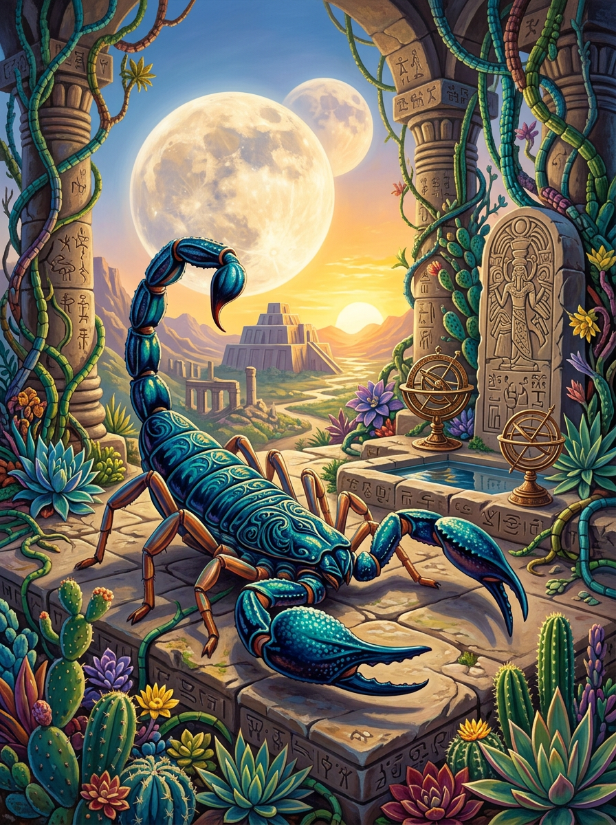 Twin Moon Temple Scorpion (120 Colors)