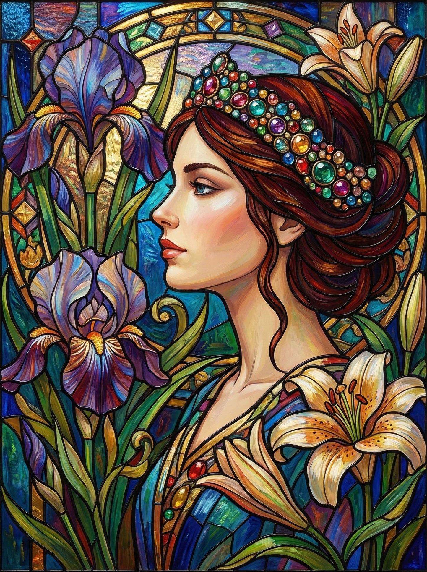 Jeweled Garden Muse (120 Colors)