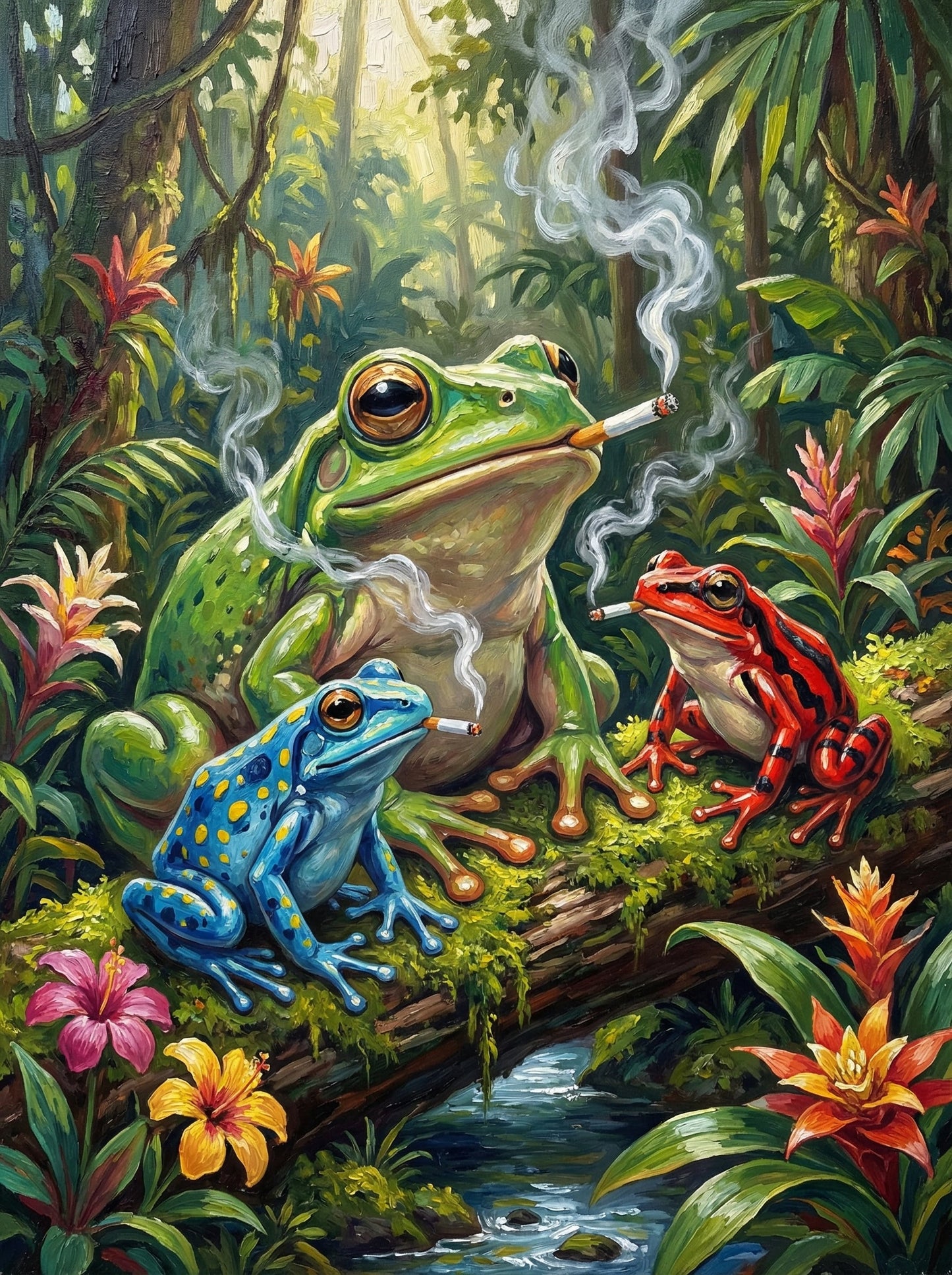 Rebel Frogs Jungle Break (80 Colors)