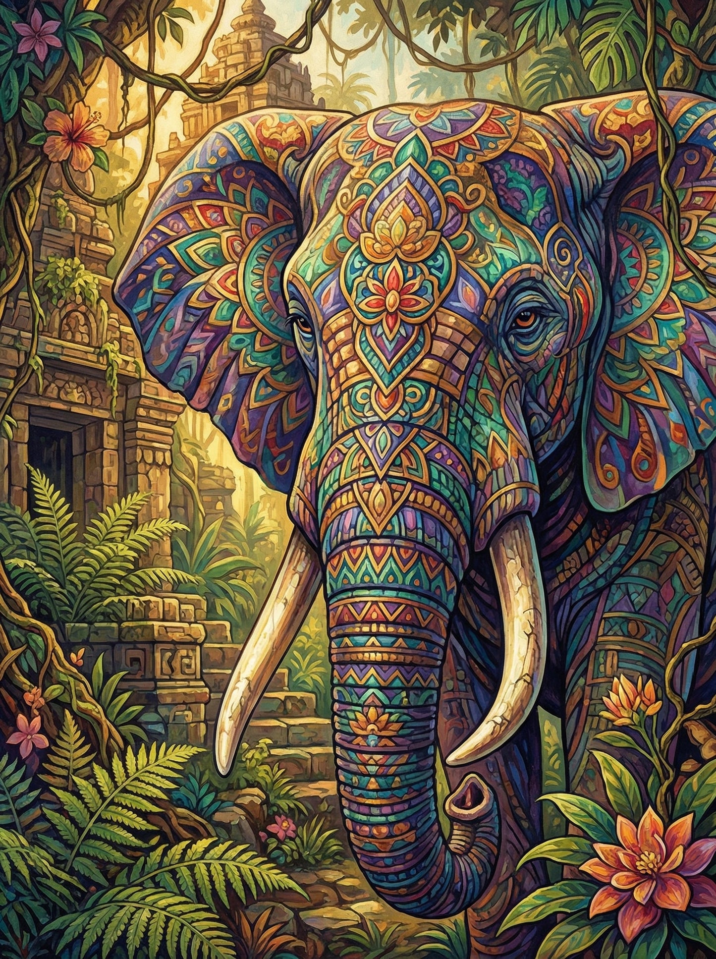 Temple Spirit Elephant (120 Colors)