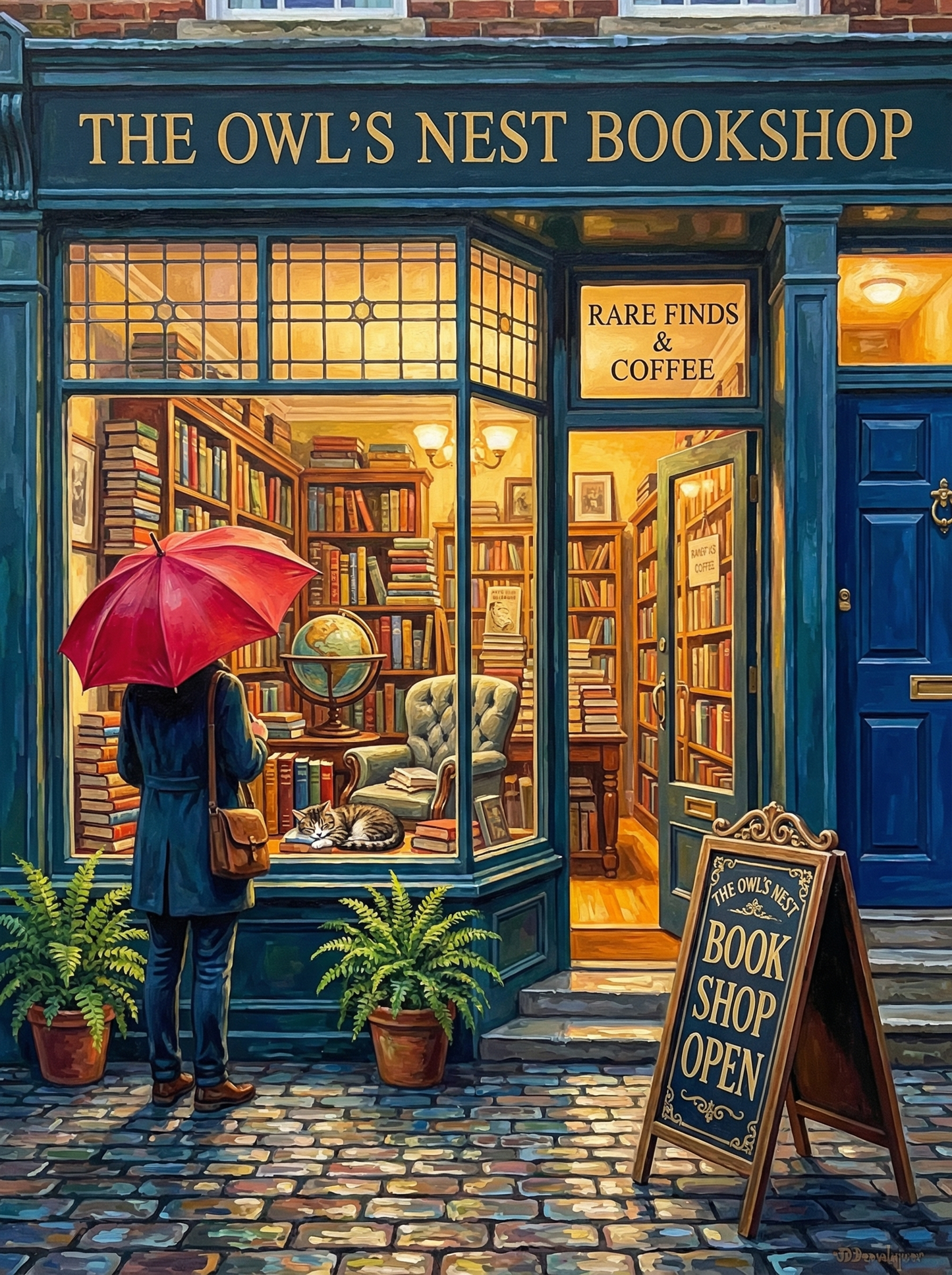 Owls Nest Bookshop (120 Colors)