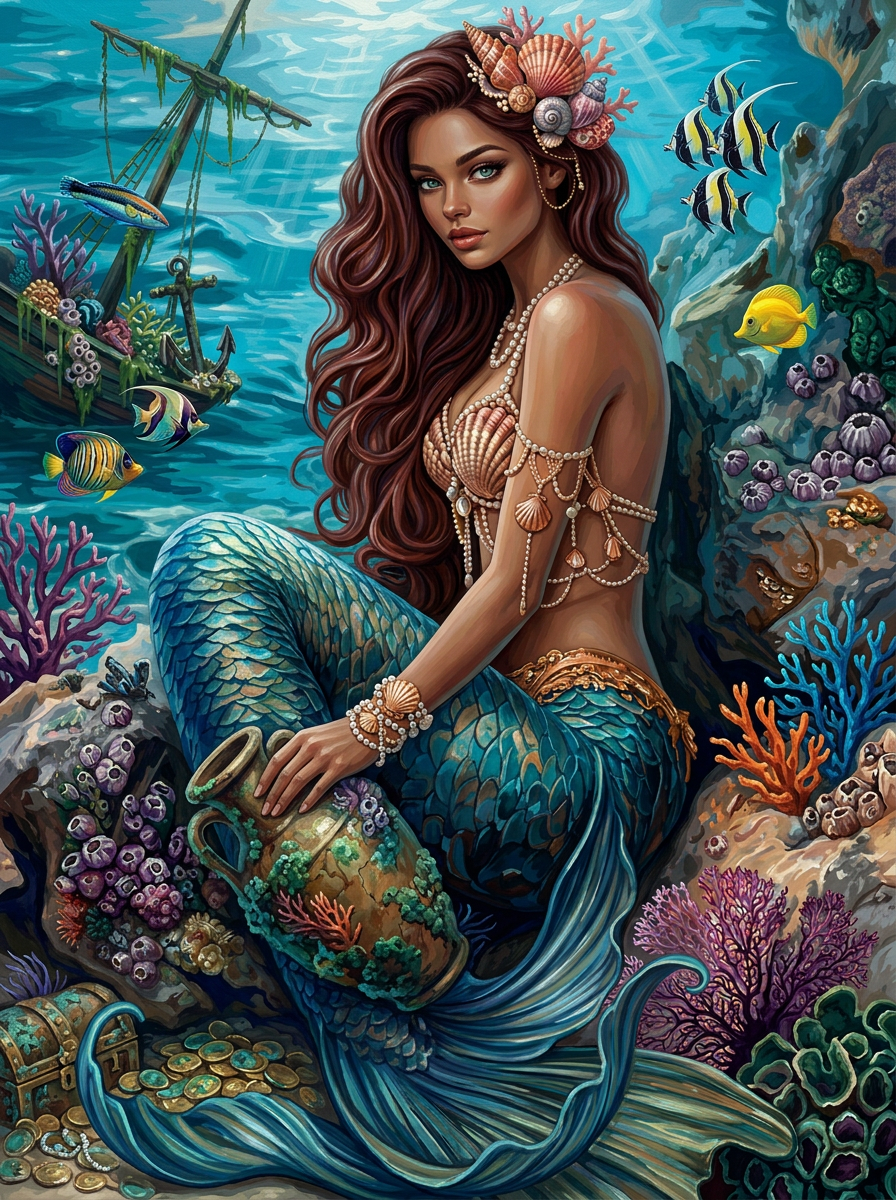 Pearl Mermaid (120 Colors)