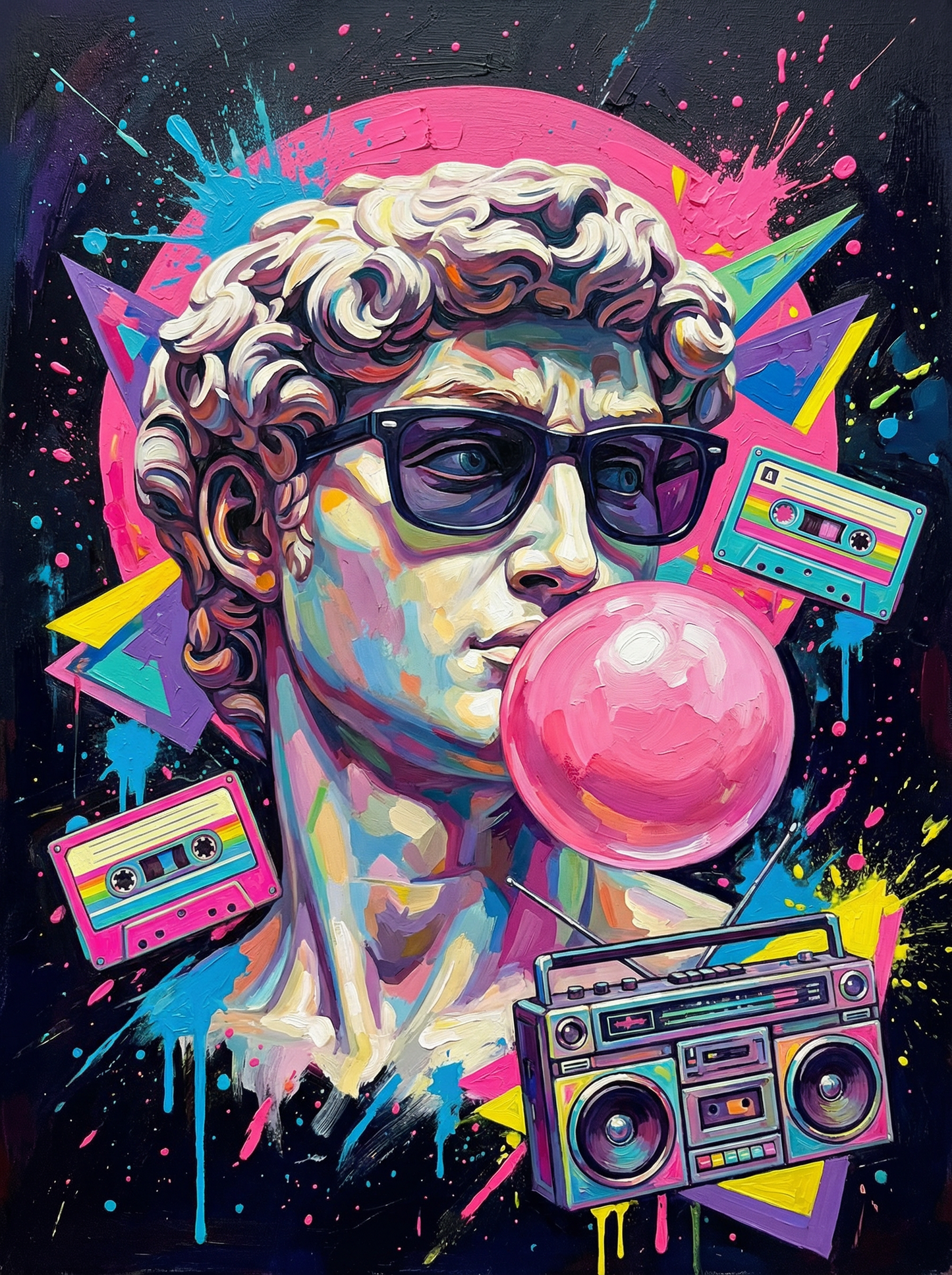 Retro Statue Bubblegum (120 Colors)