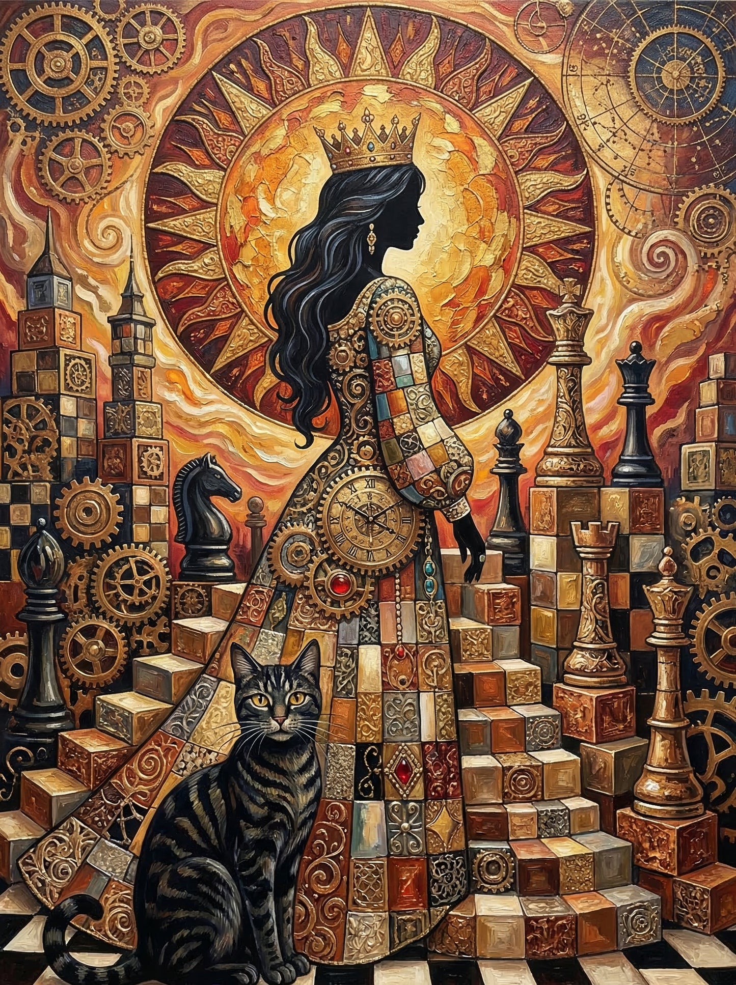 Royal Queen Cat (80 Colors)
