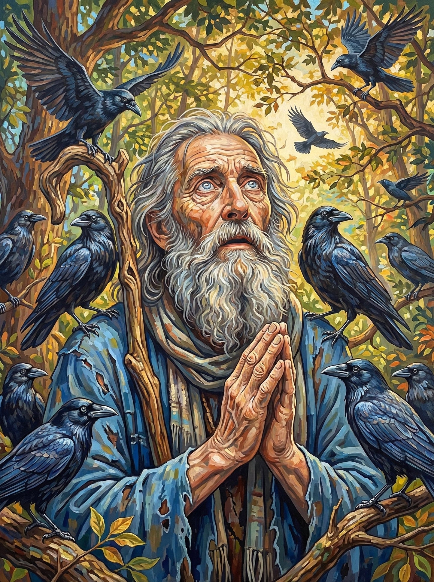 Sage With Raven Army (80 Colors)