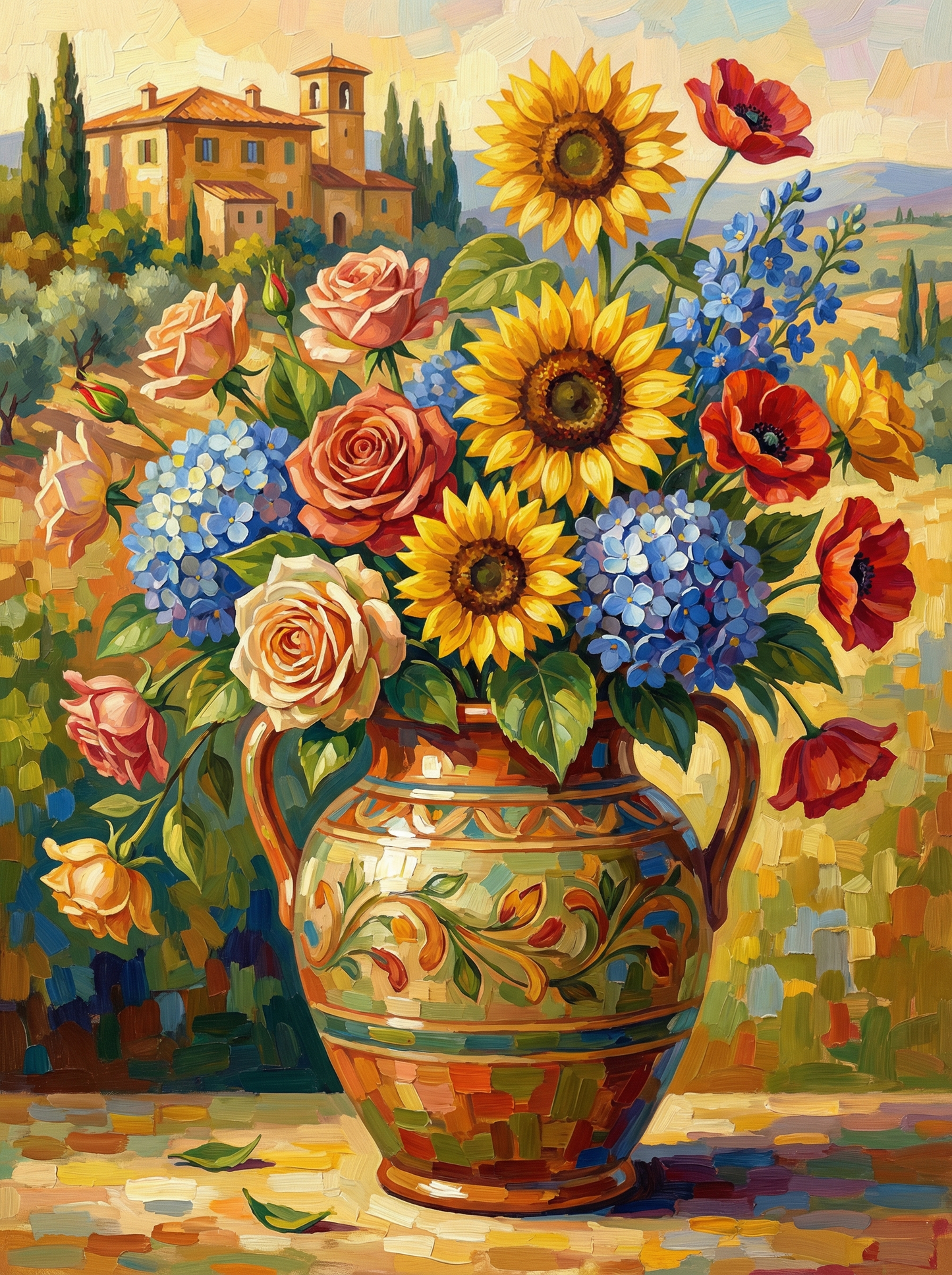 Tropical Sunset Arrangement (120 Colors)