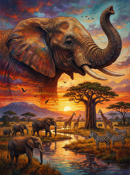 Savanna Giant Majesty (120 Colors)