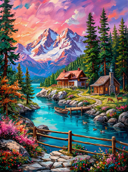 Lakeside Haven (120 Colors)