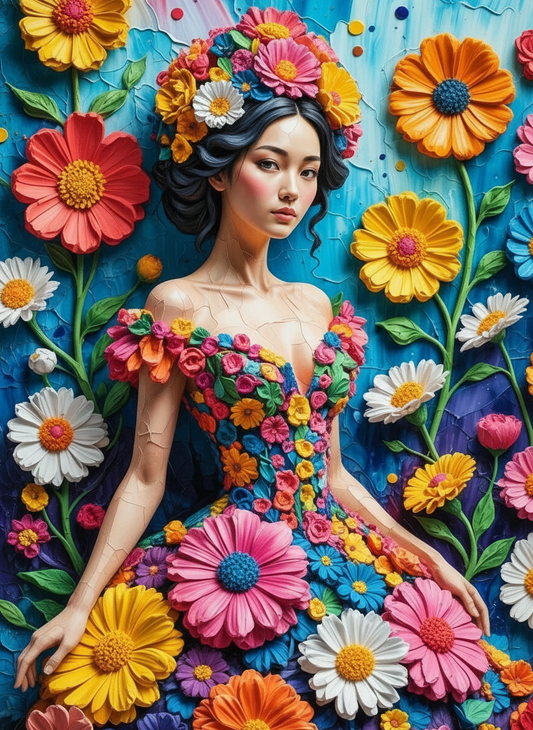Flower Dress Maiden (80 Colors)
