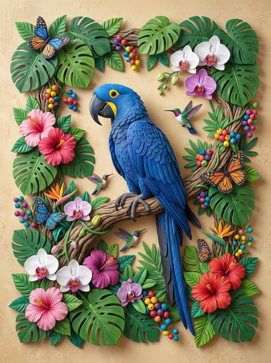 Azure Jungle Guardian (80 Colors)