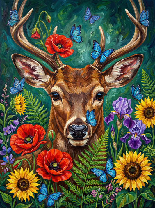Bluewing Forest Deer (120 Colors)