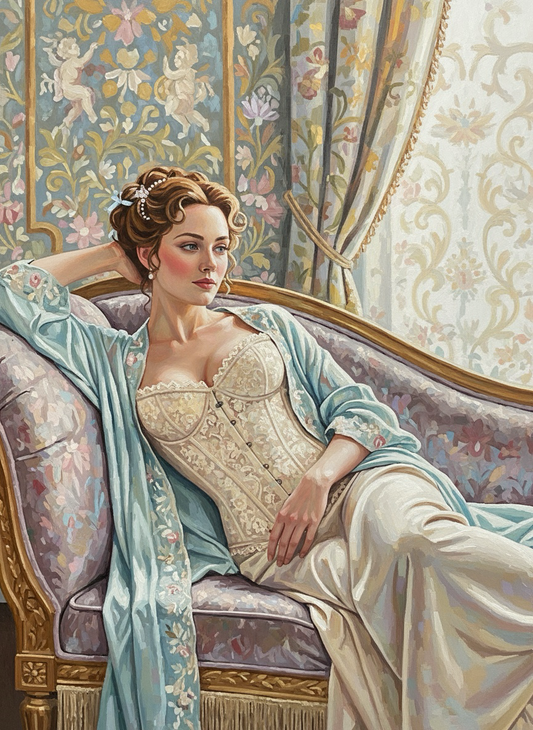 The Reclined Muse (80 Colors)