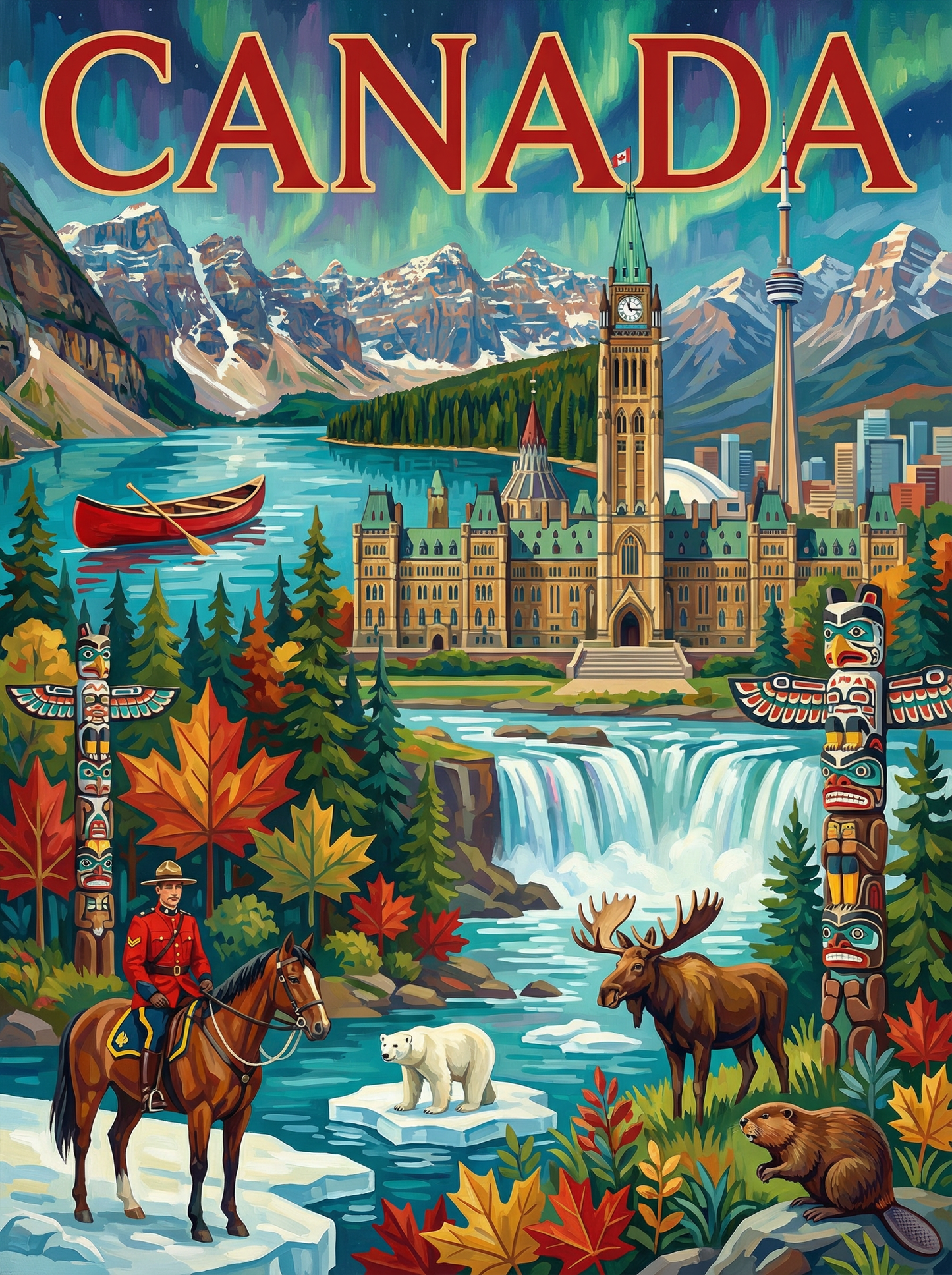 Canada Northern Majesty (120 Colors)
