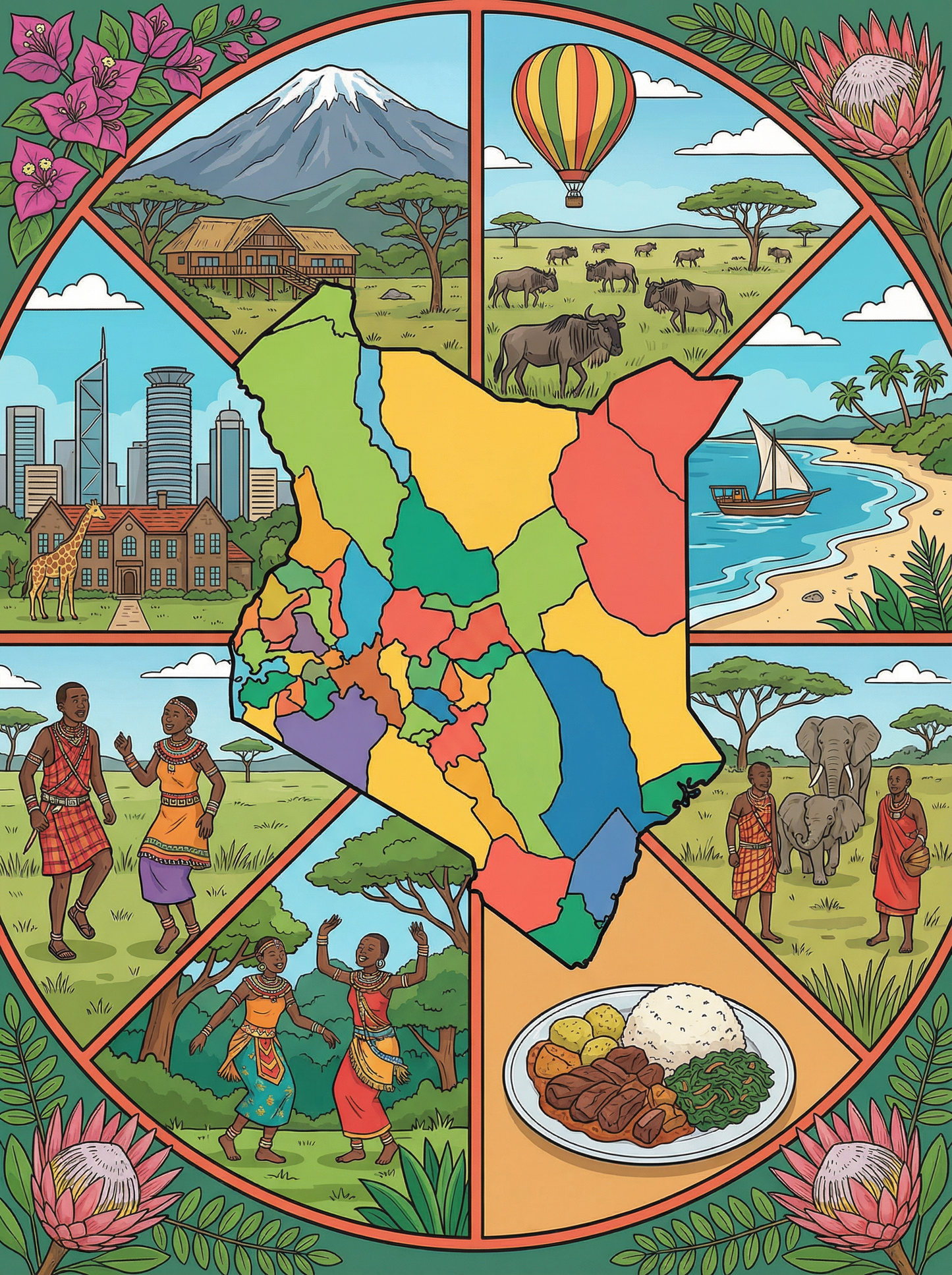 Kenya Wild Harmony (80 Colors)
