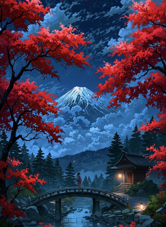 Moonlit Bridge (120 Colors)