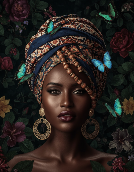 Turquoise Butterfly Gaze (120 Colors)