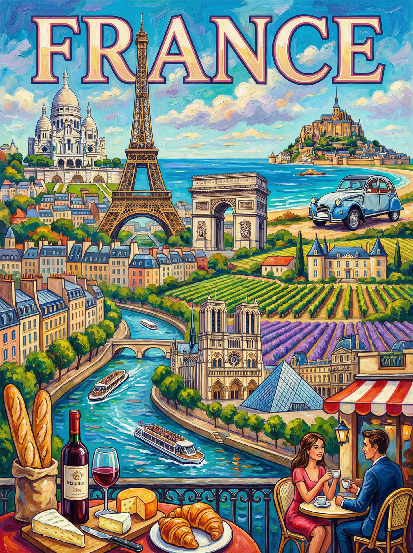 France Timeless Romance (120 Colors)