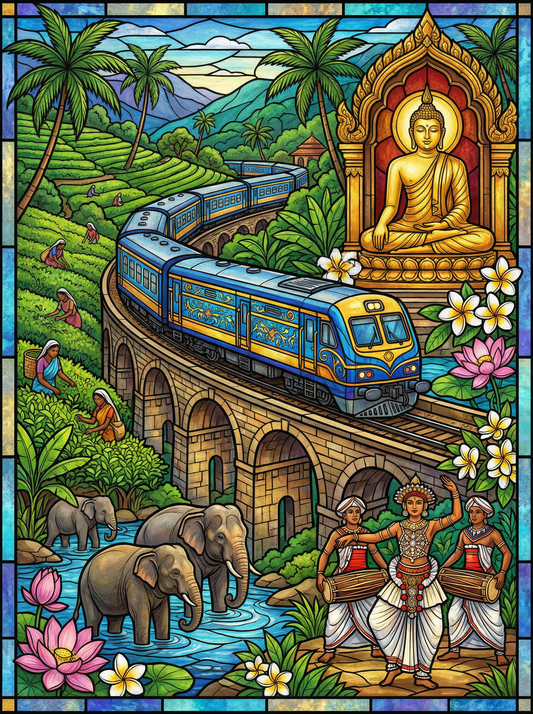 Sacred Passage of Lanka (80 Colors)