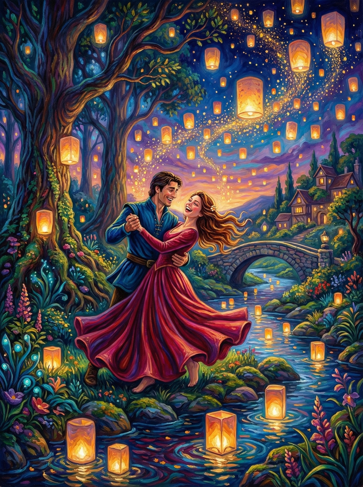 Lanternlit Forest Waltz (120 Colors)