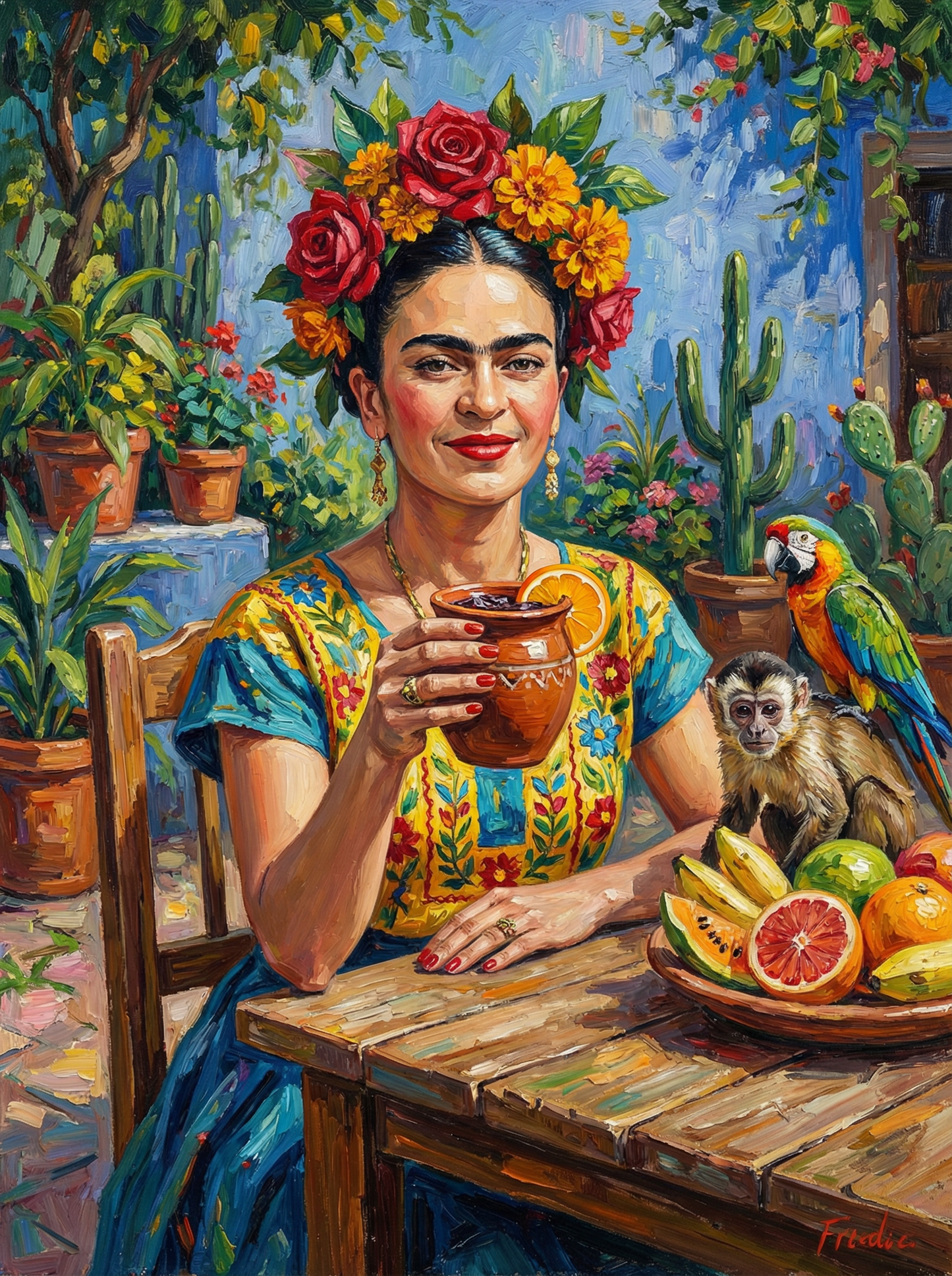 Frida’s Garden Café (120 Colors)