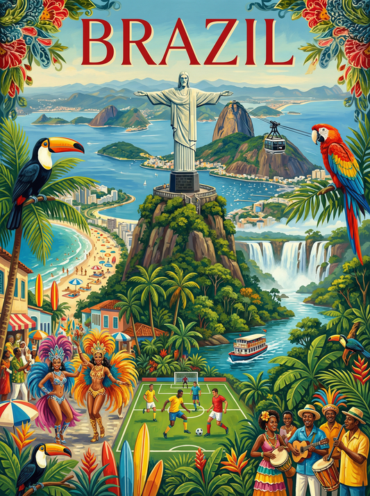 Brazil Carnival Spirit (120 Colors)