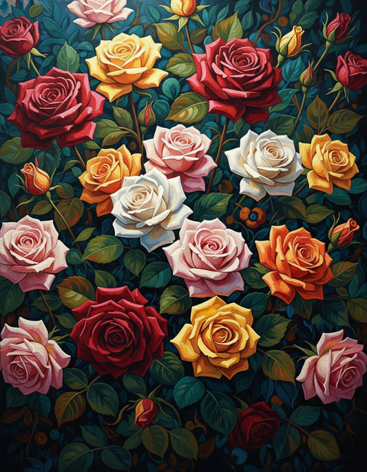 Garden of Roses (80 Colors)