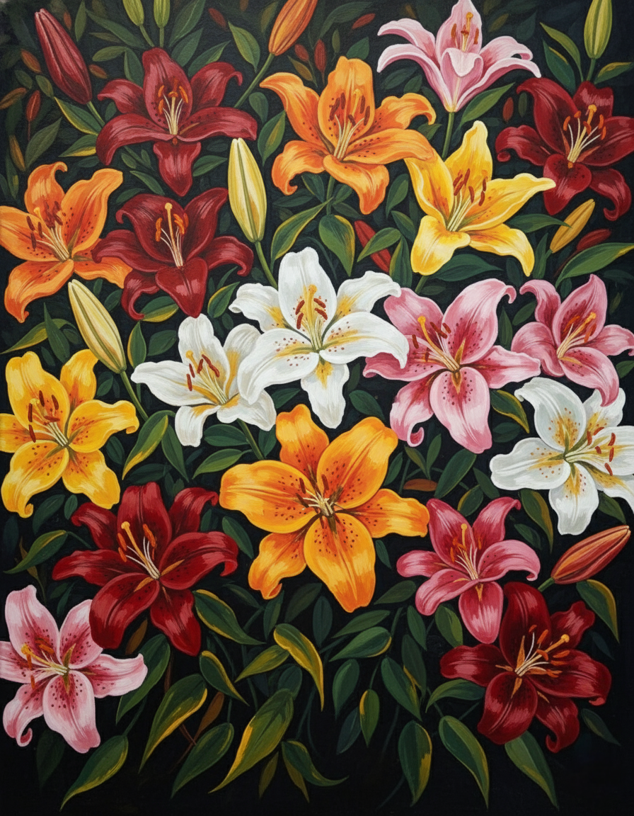 Lily Garden (120 Colors)