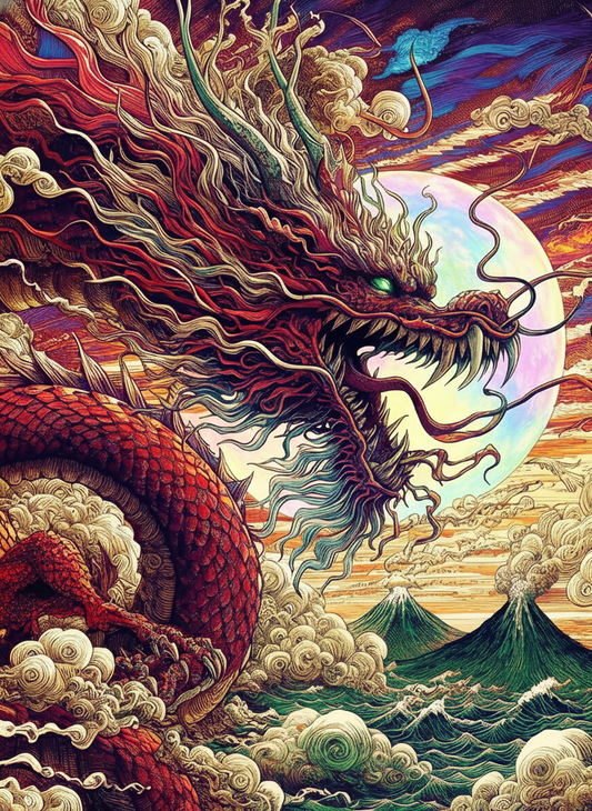 Crimson Sky Dragon (120 Colors)