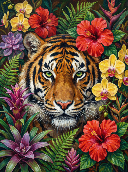 Jungle Orchid Tiger (80 Colors)