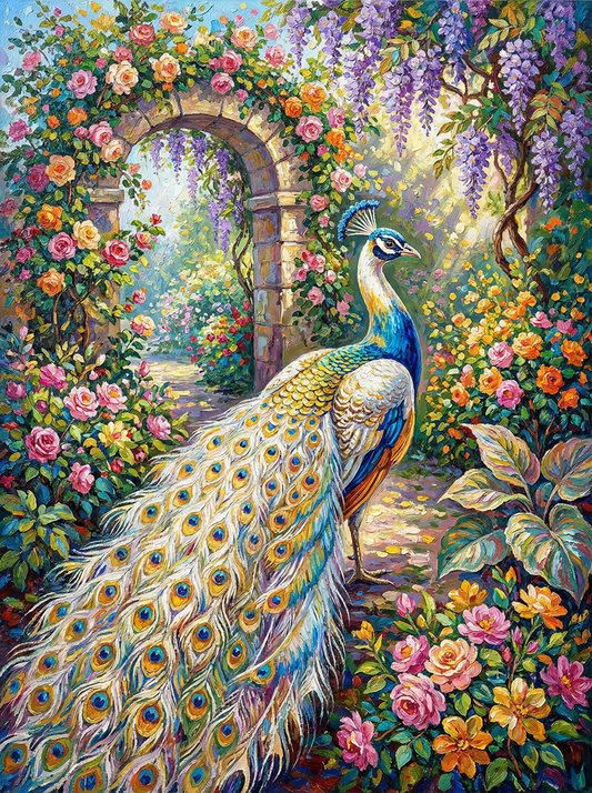 Peacock Garden Reverie (120 Colors)