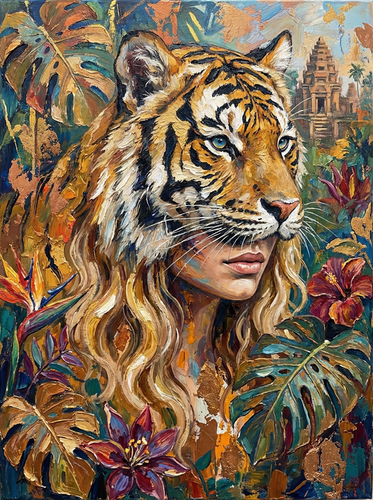 Tiger Queen of the Lost Temple (120 Colors)