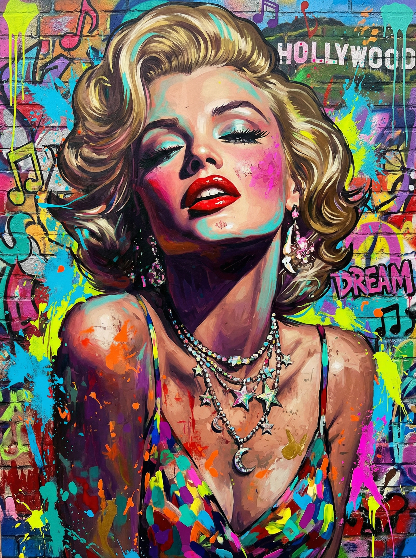 Hollywood Pop Icon Woman (80 Colors)