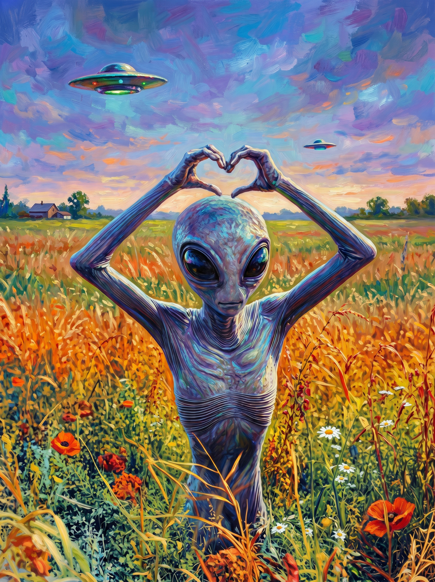 Alien Heart Hands (120 Colors)