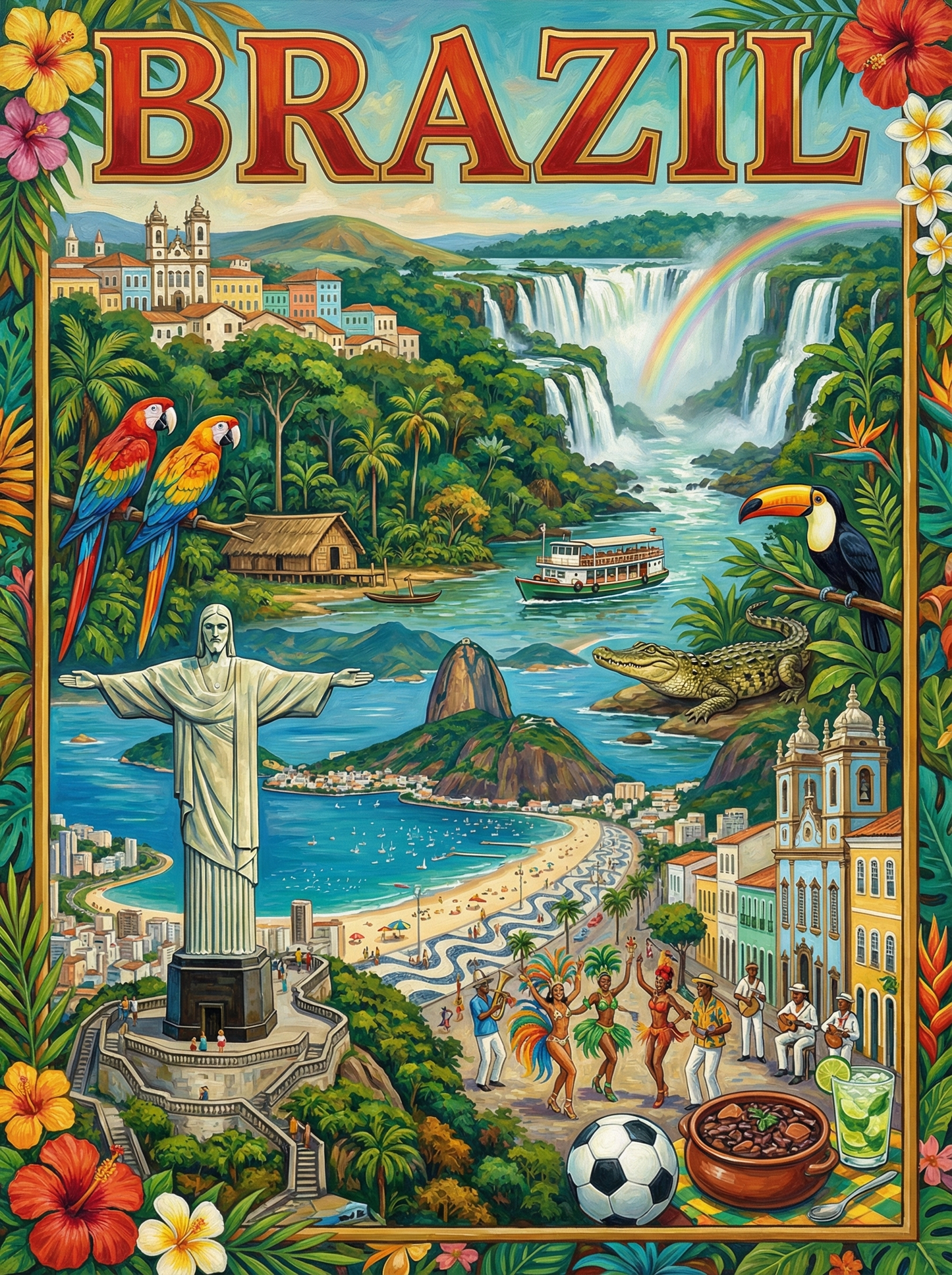 Brazilian Paradise Mosaic (120 Colors)