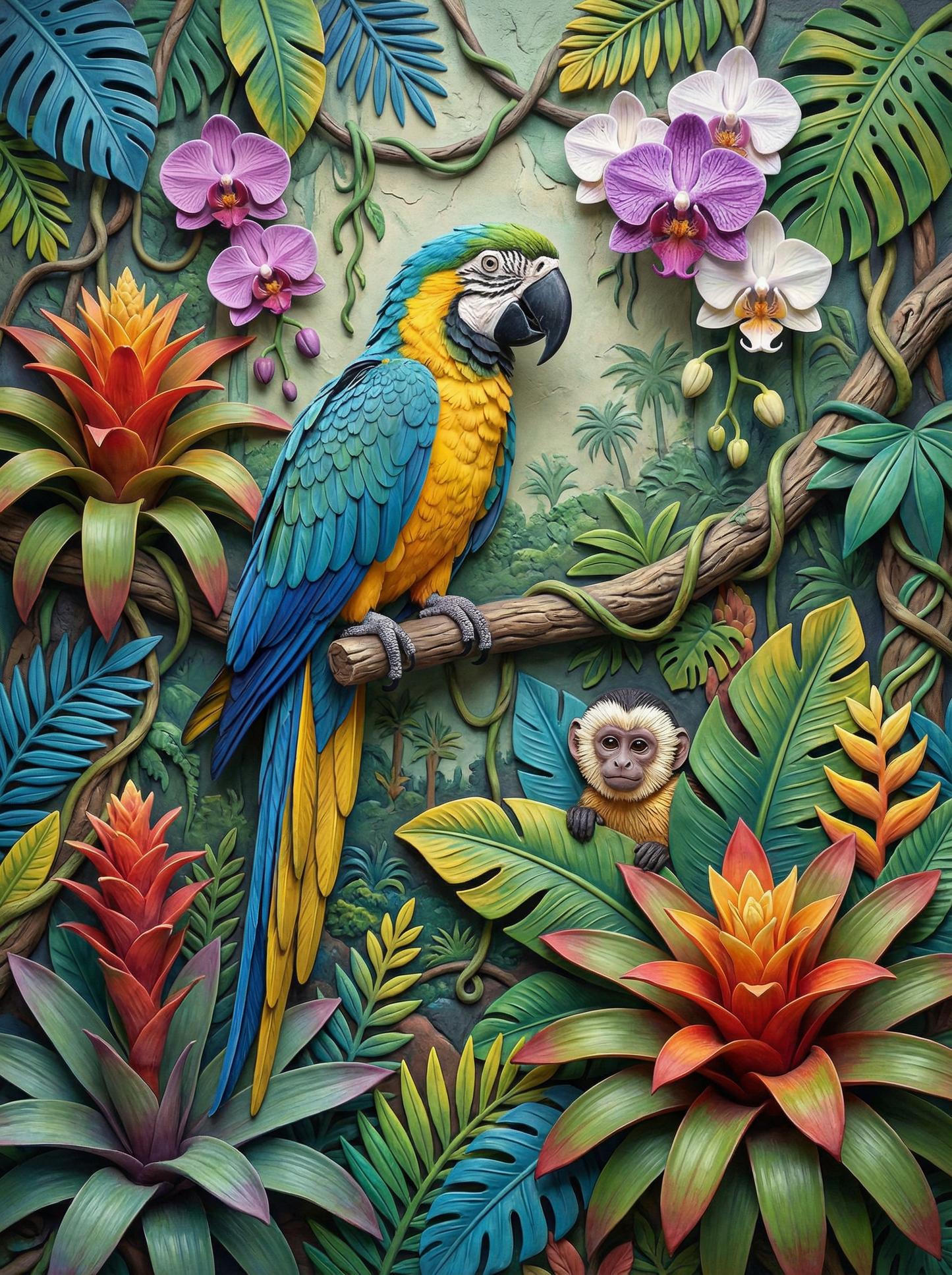 Tropical Jungle Companions (120 Colors)