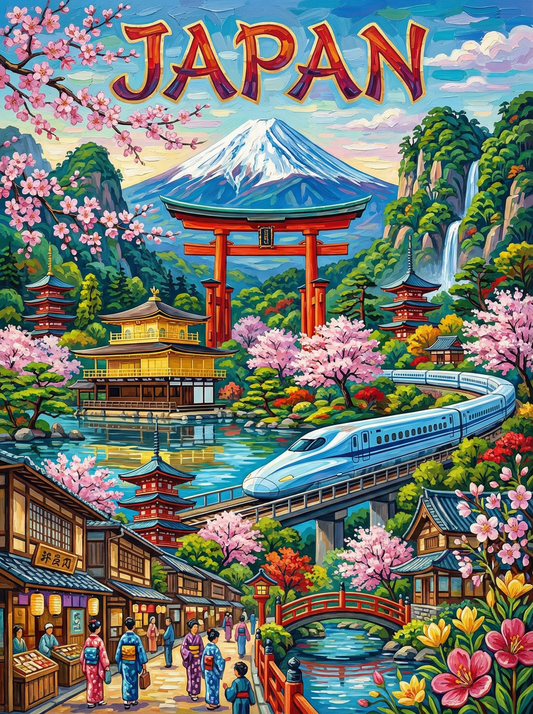 Japanese Spring Harmony (120 Colors)