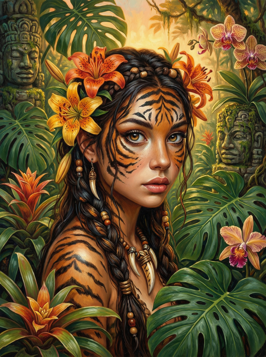 Jungle Spirit with Tiger Marks (120 Colors)
