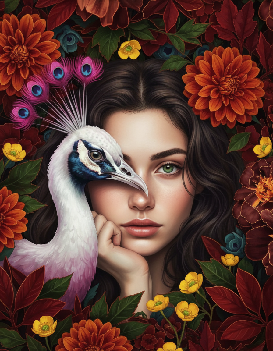 White Peacock Vision (80 Colors)