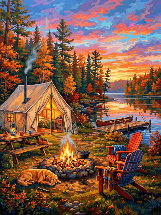 Campfire Sunset Retreat (120 Colors)