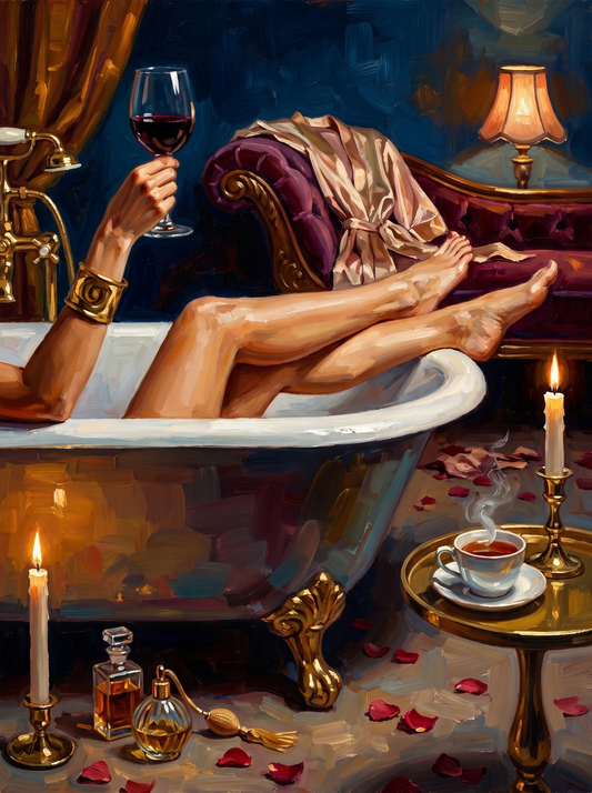 Candlelit Vintage Bath Luxe (120 Colors)
