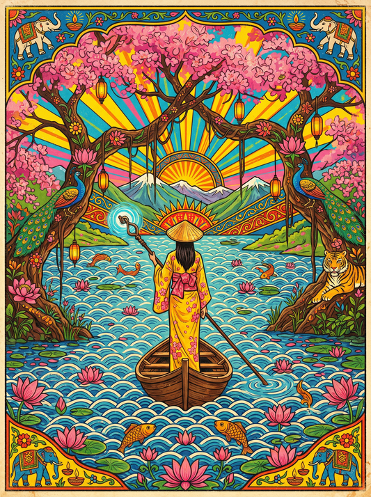 Cherry Blossom Archway (80 Colors)