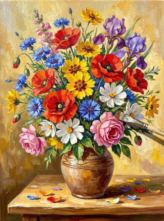 Cottage Country Flowers (120 Colors)