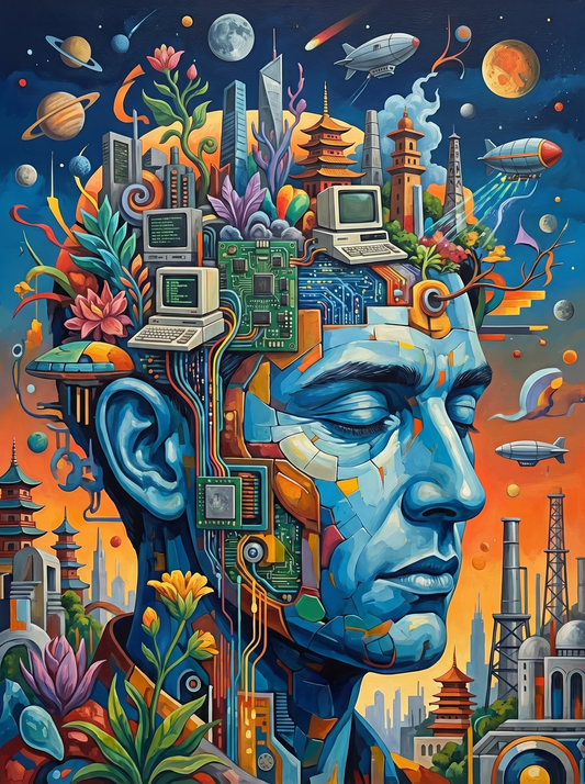 Cyborg Mind Architecture (80 Colors)