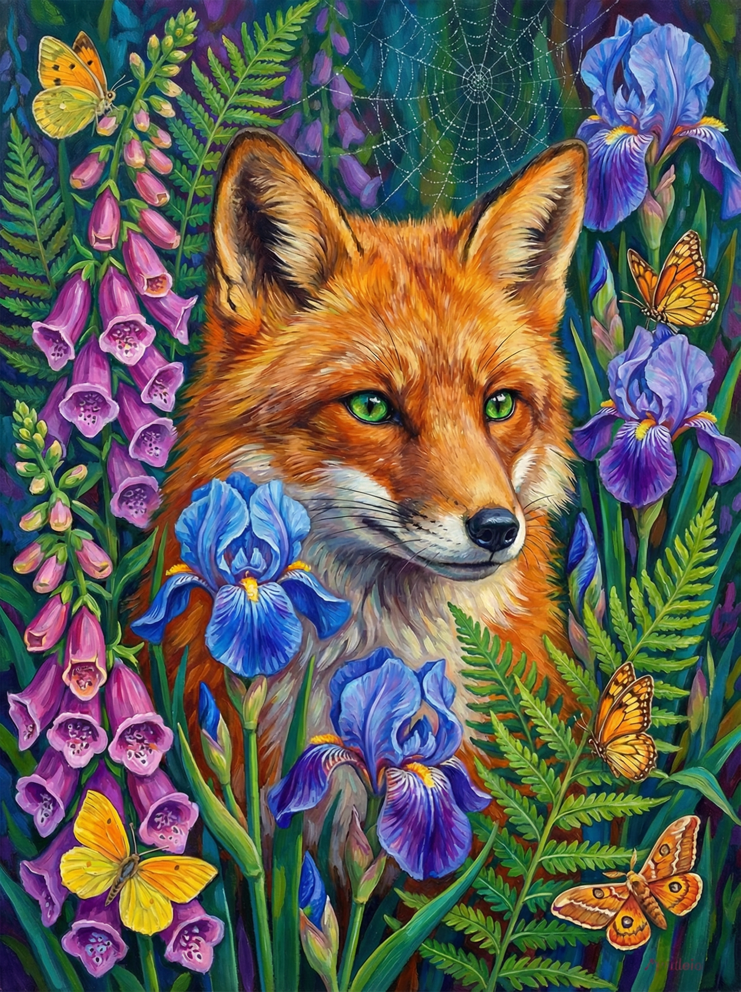 Twilight Fox Iris (80 Colors)