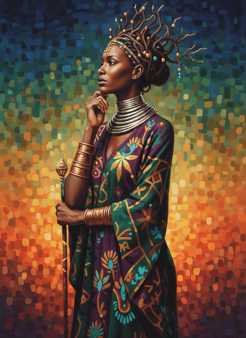 Warrior Queen Sunset (80 Colors)